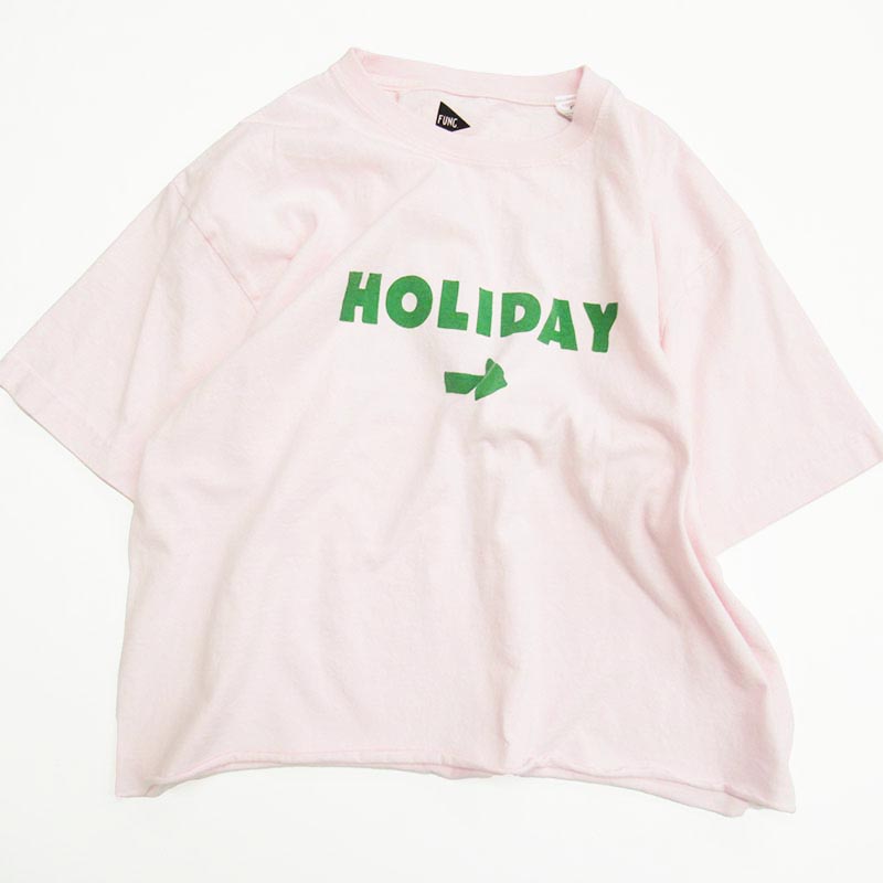 FUNG HOLIDAYカットオフTシャツ/PK03 【日本製】